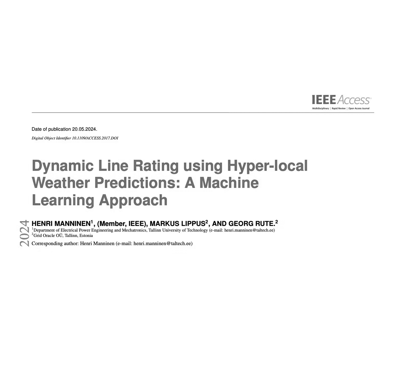 IEEE scientific article